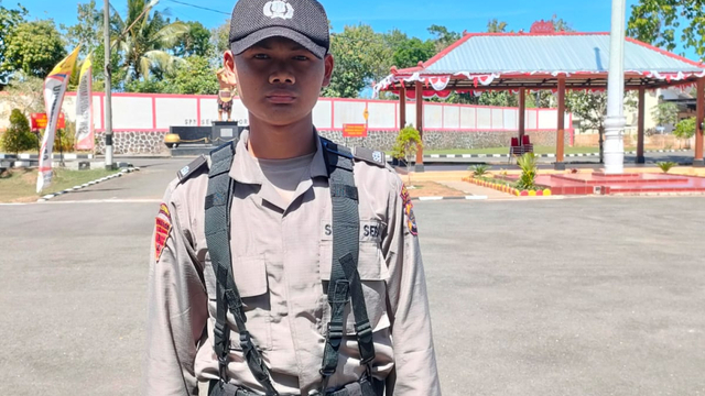 Kisah Inspiratif Lulusan SMK dari Paskibra hingga Menjadi Polisi